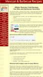 Mobile Screenshot of mexican-barbecue-recipes.com